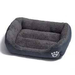 GENERICO - Cama Ultrasuave para mascotas Color Gris Talla XL