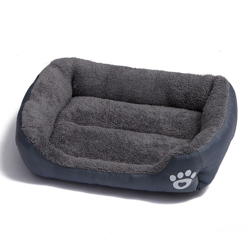 MASCO TODO - Cama Ultrasuave para mascotas Color Gris Talla XXL