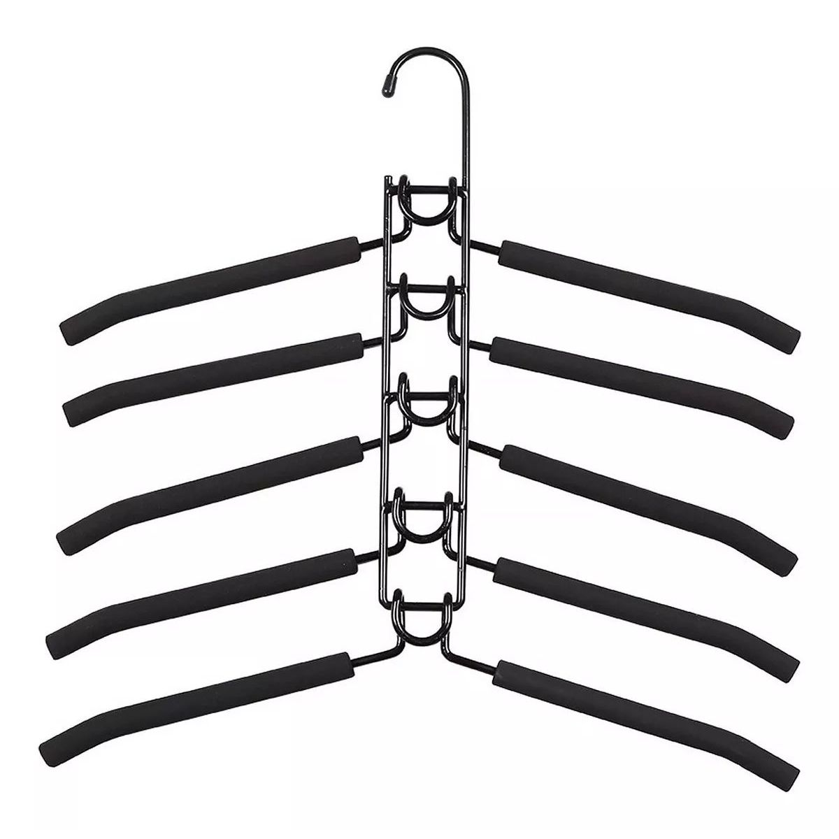 KUANGYE - Colgadores Ropa Ganchos 5 en1 Antideslizante