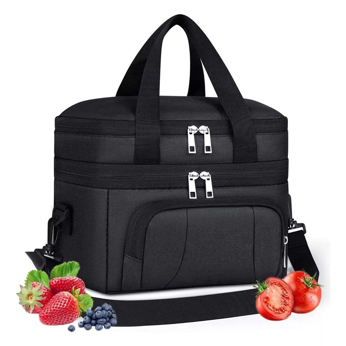 TNAKIEX - Loncheras Escolare Impermeable 10lgran Capacidad Y Bandolera
