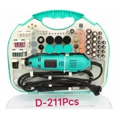 U BUY - Taladro Forma Dremel Kit 211pcs 130w 8000-30000rpm
