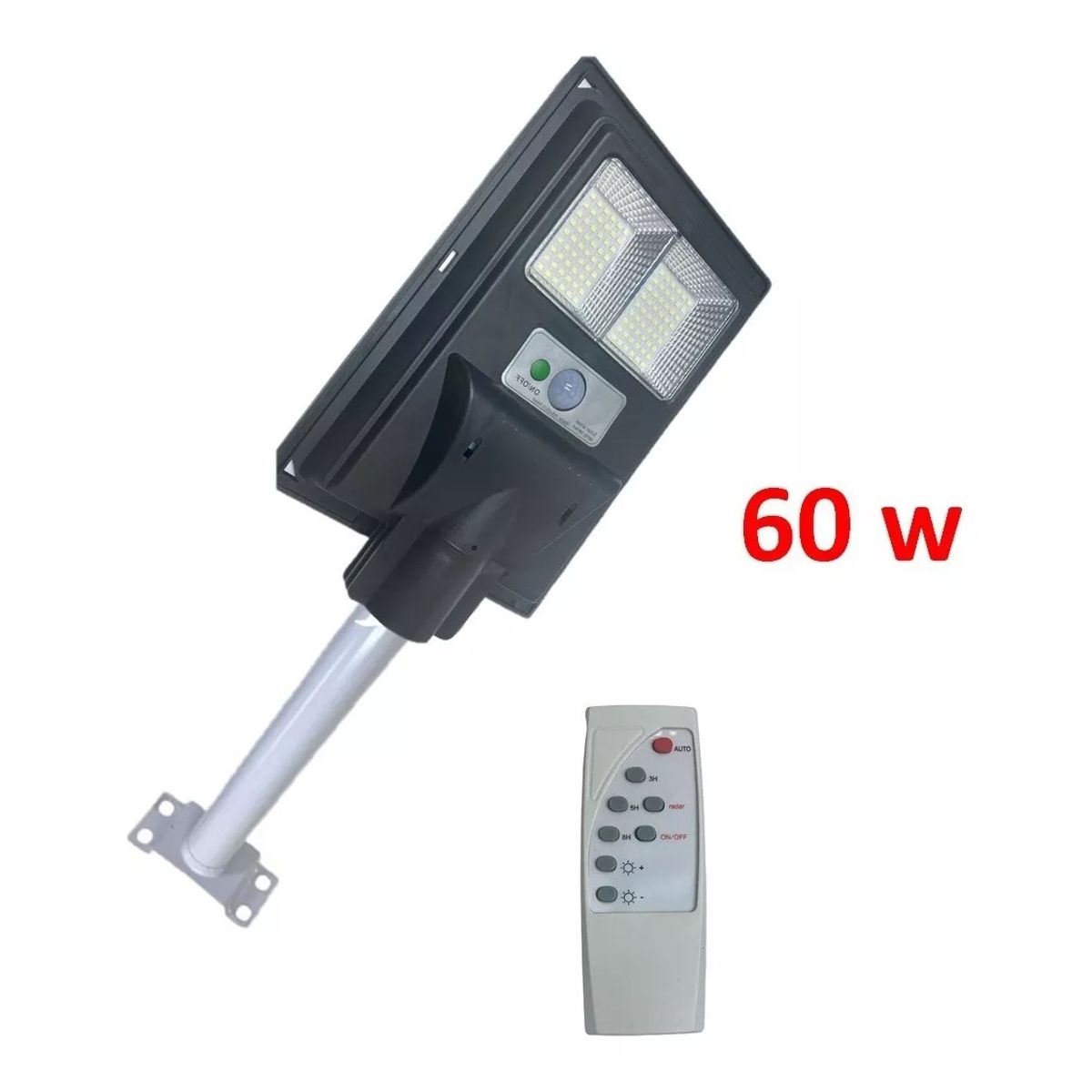 GENERICO - Foco Solar 60w Foco Solar Exterior Foco Solar Led Luz Solar