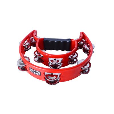 Imagen 2 del producto PANDERO MEDIA LUNA DOBLE ROJA RMX.