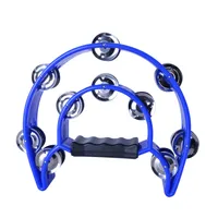 PANDERO MEDIA LUNA DOBLE AZUL SCORPION.