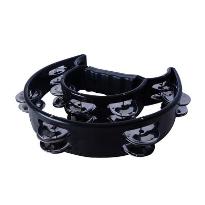 Imagen 2 del producto PANDERO MEDIA LUNA DOBLE NEGRO SCORPION.