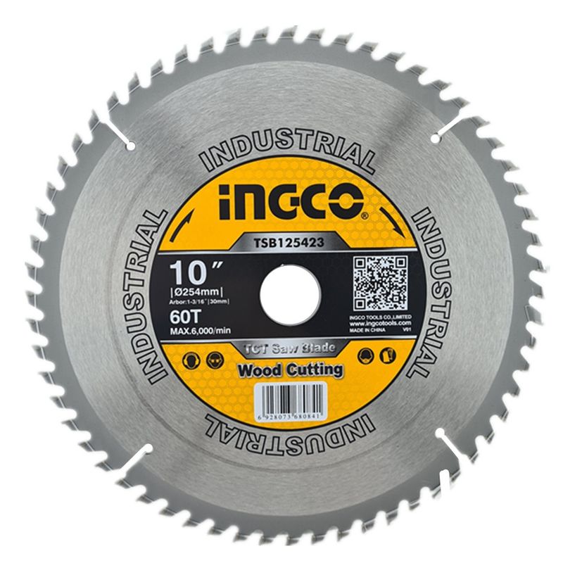 INGCO - Disco De Corte 60 Dientes 10 Pulgadas Ingco Tsb125423