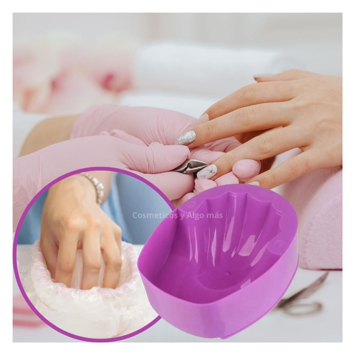 GENERICO - BOWL O ENVASE PARA REALIZAR MANICURE