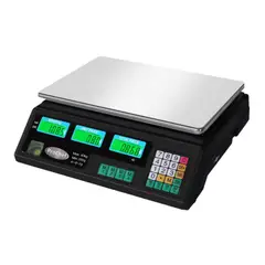 PROCHEF - Balanza Pesa Digital 40 Kg x 2 Gr LCD Electrica y Bateria