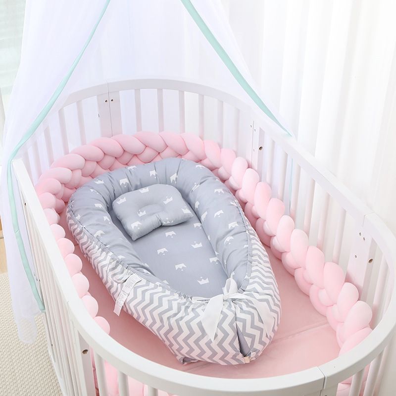 GENERICO - Cama Cojín Nido Colecho De Algodón  Almohada Reforzado AB-47