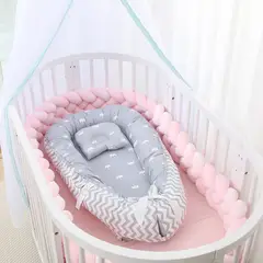 GENERICO - Cama Cojín Nido Colecho De Algodón Almohada Reforzado AB-47