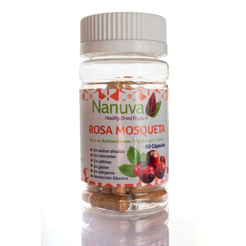NANUVA INGREDIENTS HEALTHY DRIED FRUITS - Cápsulas de Rosa Mosqueta.