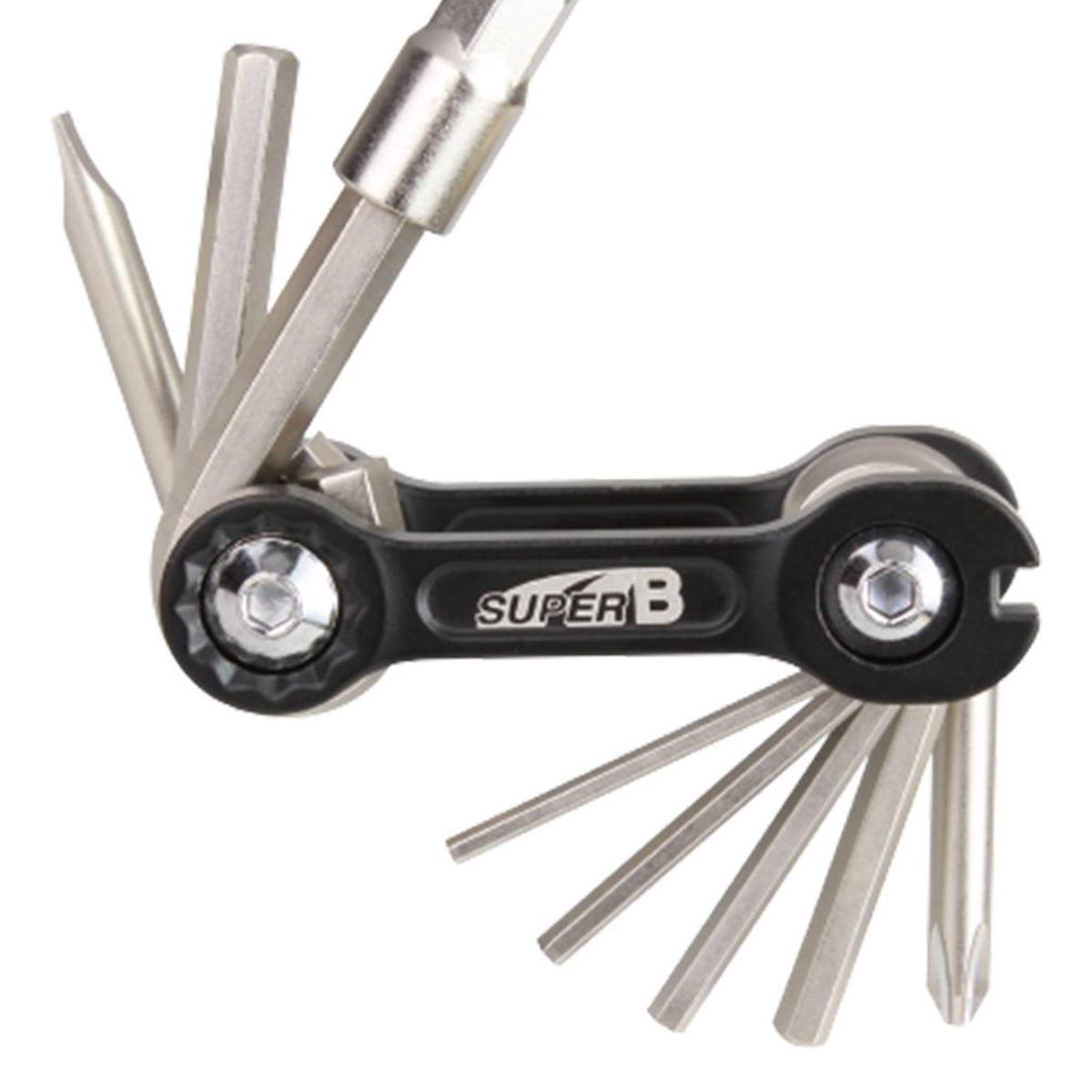 SUPER B - Herramienta Bicicleta Plegable Super B 10 En 1 Naranja