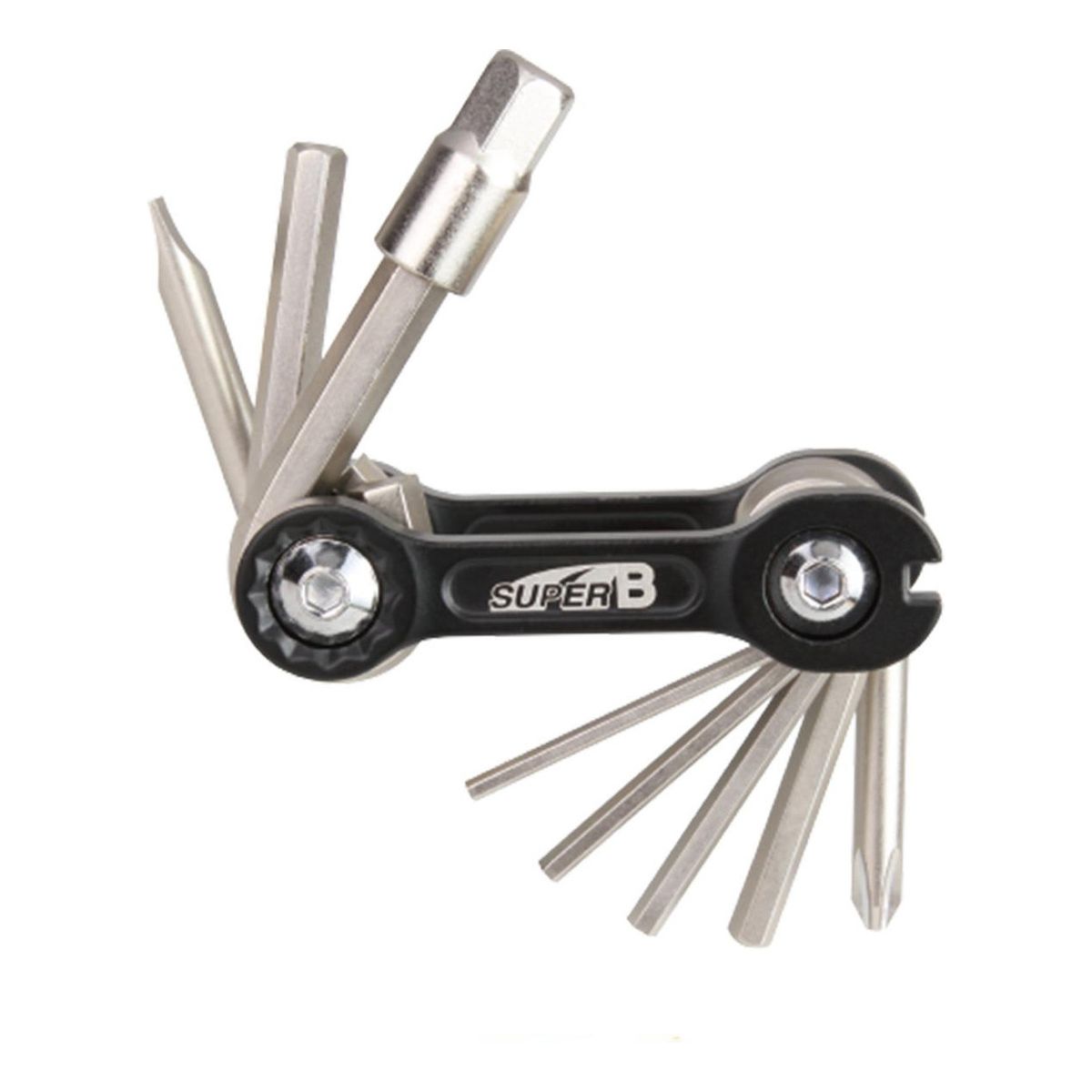 SUPER B - Herramienta Bicicleta Plegable Super B 10 En 1 Naranja