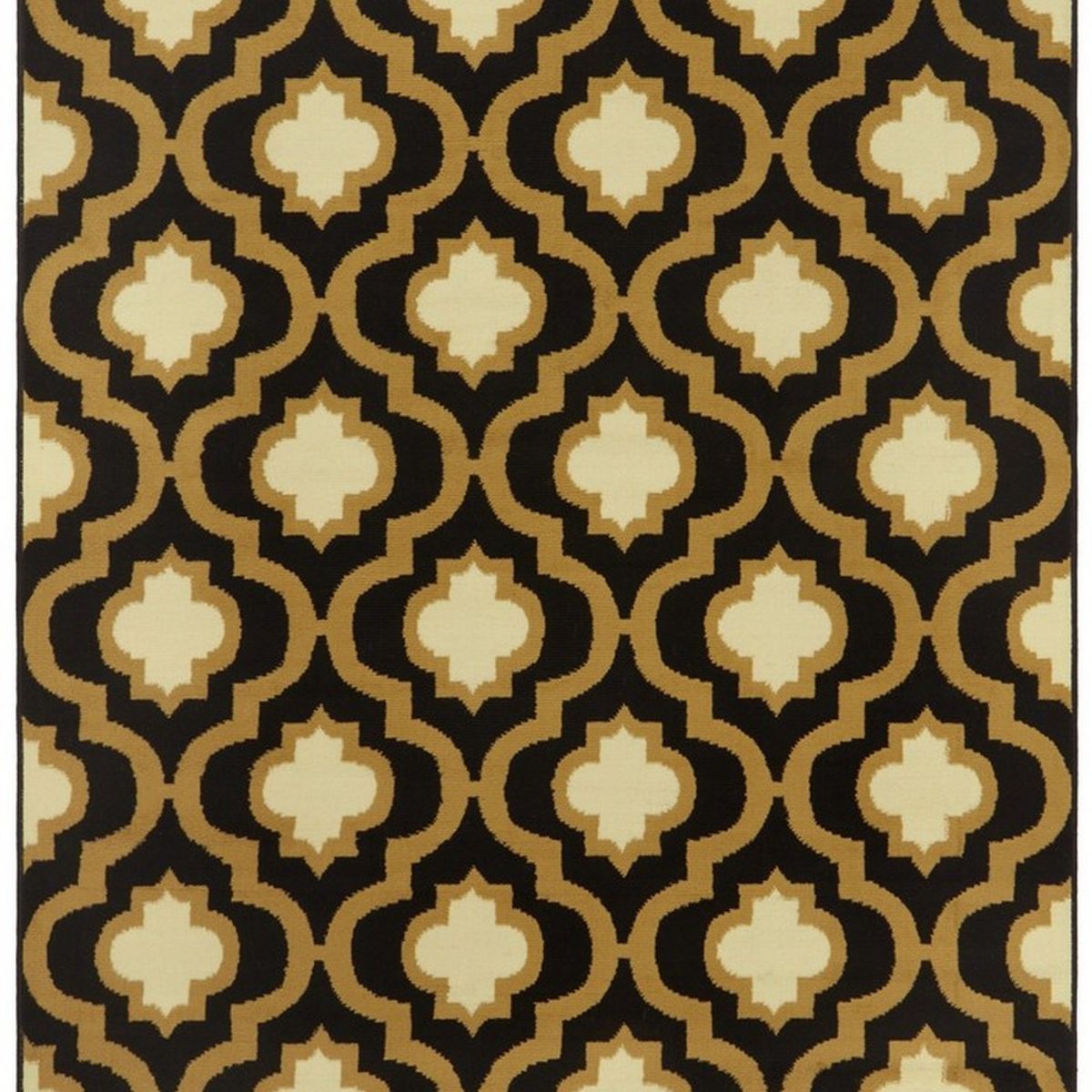 MODA ALFOMBRAS - Alfombra Kashan King Negra 244 X 305 Cm