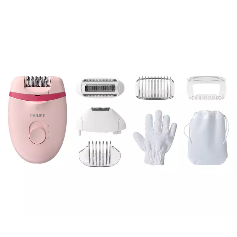 PHILIPS - Depiladora Philips Satinelle Essential Bre28500 Compacta