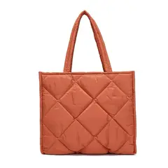 GENERICO - Bolso Cuadrado Camel Doble Asa