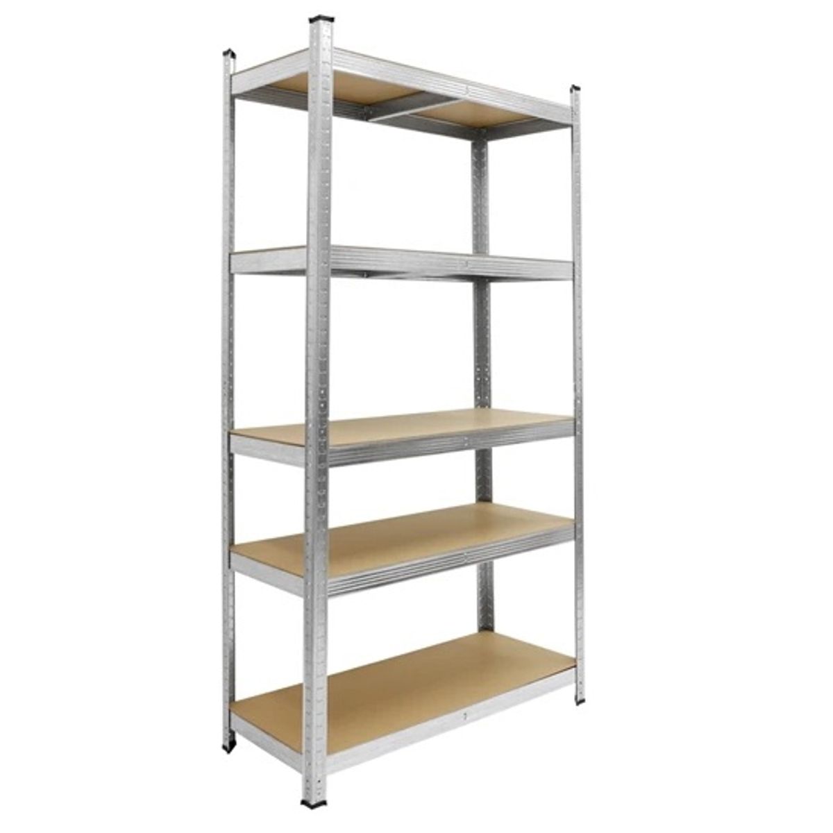 METALBREIN - Estante Repisa Metálico 186x90x40cm Galvanizado