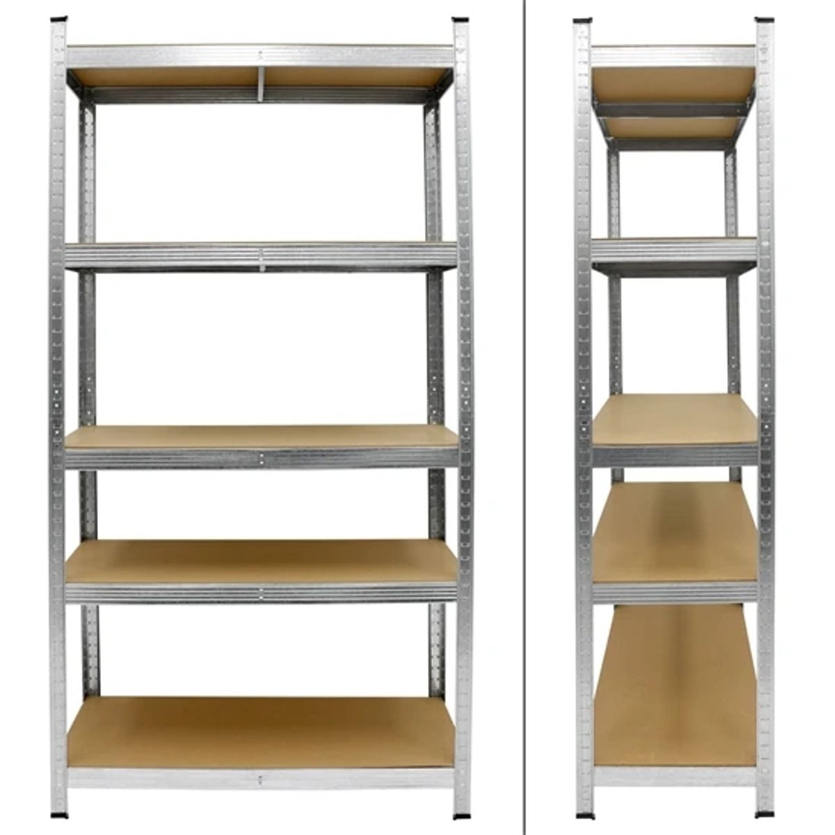 METALBREIN - Estante Repisa Metálico 186x90x40cm Galvanizado