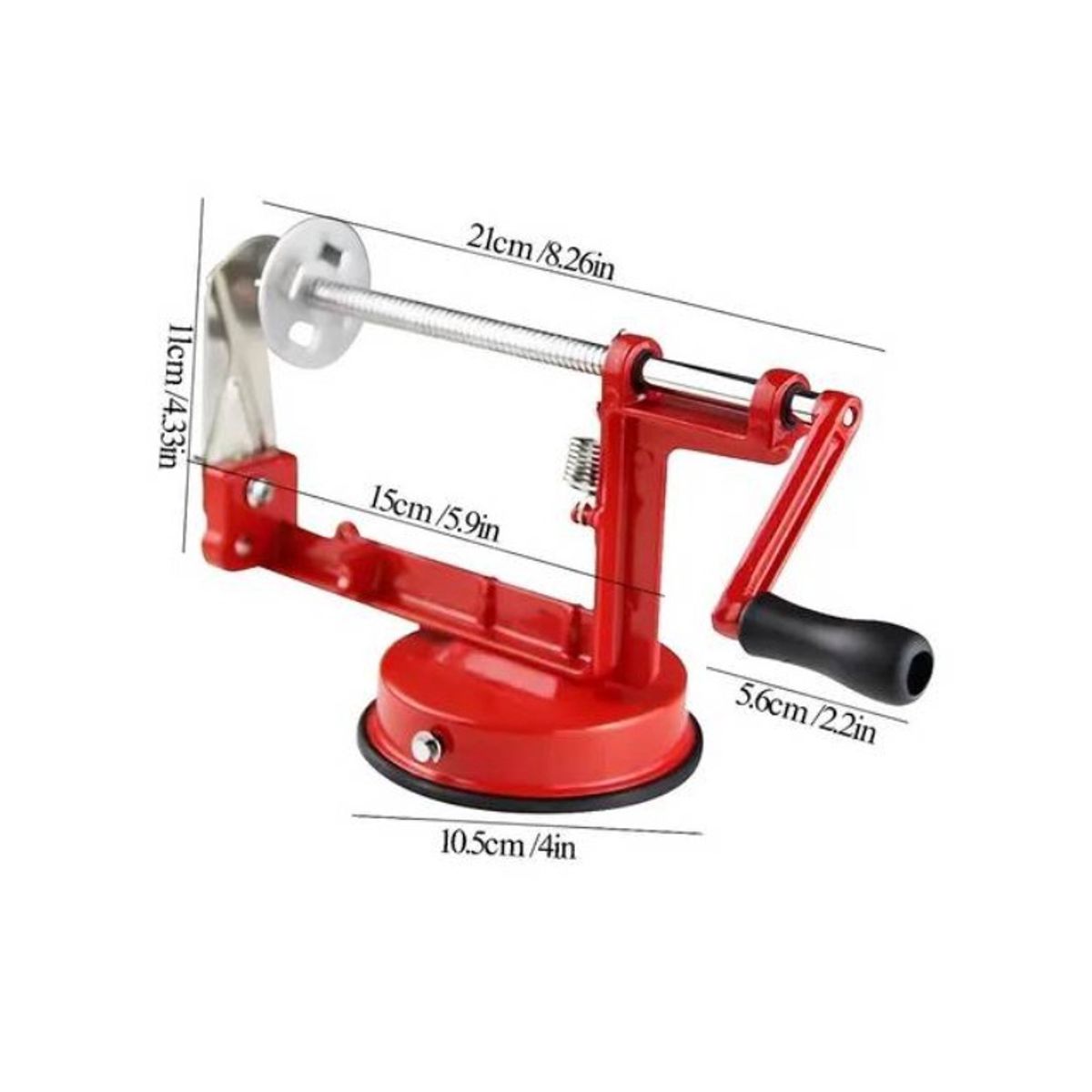 GENERICO - Maquina Pelador Papas Cortador De Verduras Papas Espiral