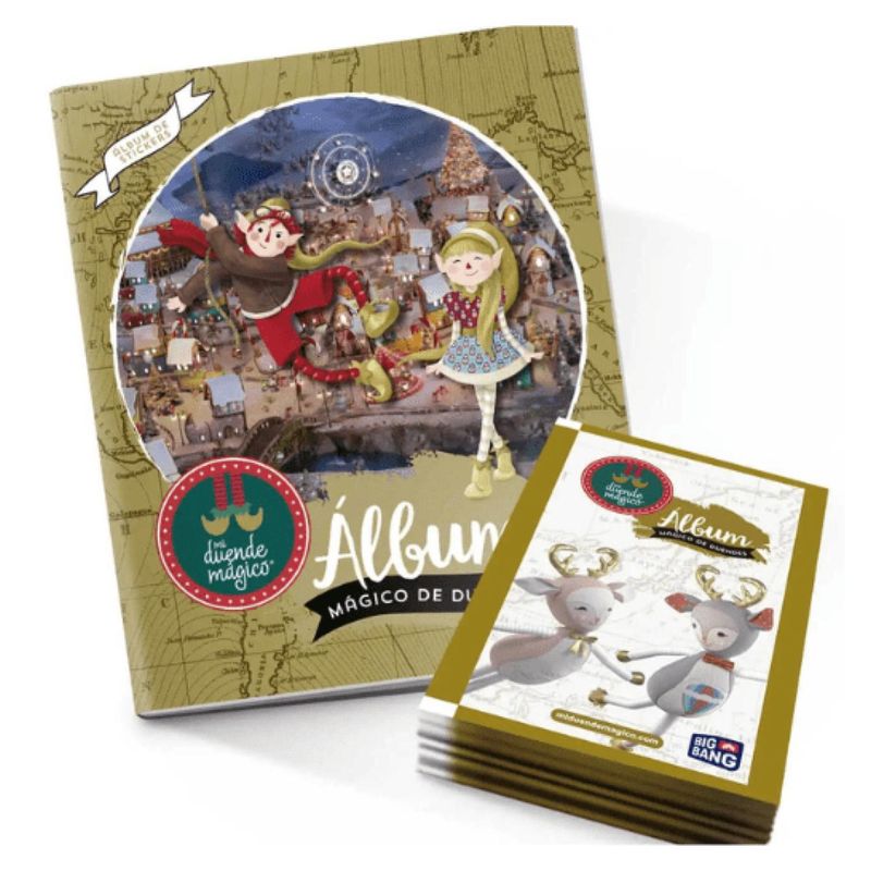 PANINI EDICIONES - MÁGICO DE DUENDES (ÁLBUM TAPA BLANDA + 50 SOBRES)