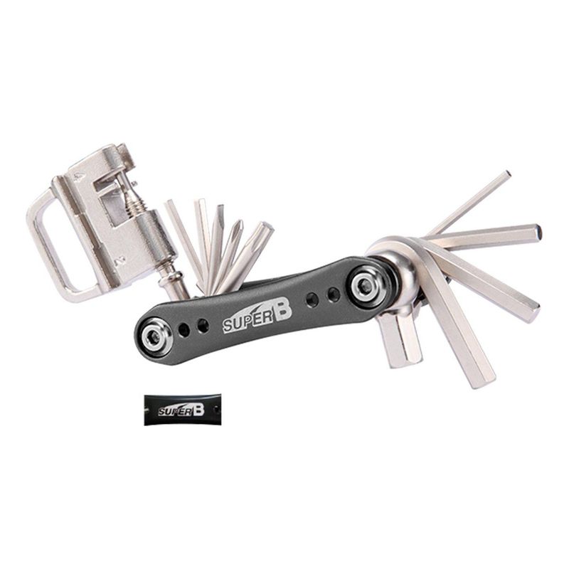 SUPER B - HERRAMIENTA BICICLETA PLEGABLE SUPER B 17 EN 1 SUPER B