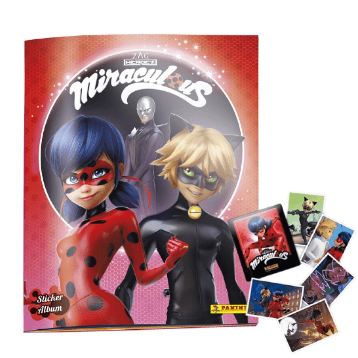 PANINI EDICIONES - MIRACULOUS (INCLUYE 1 ÁLBUM TAPA BLANDA + 50 SOBRES)