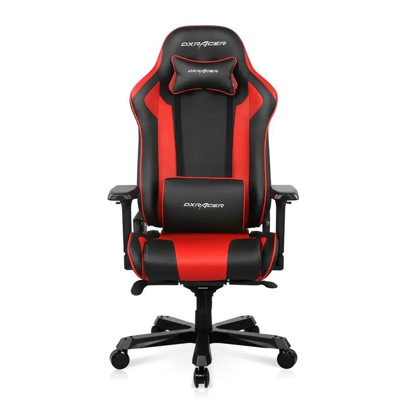 DXRACER - Silla Gamer Profesional DXRacer King Series Hasta 120kg BlackRed