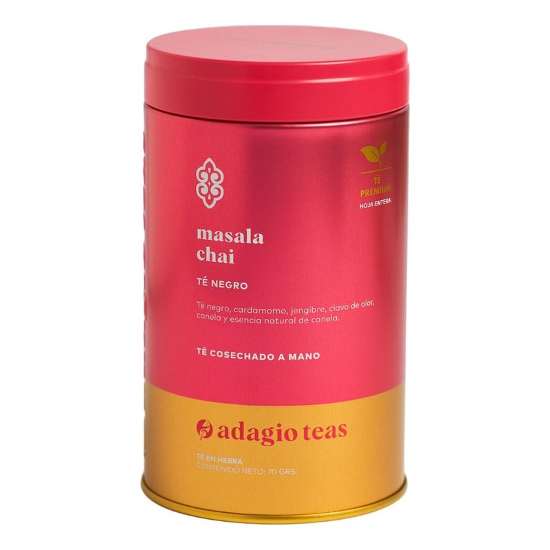 ADAGIO TEAS - Adagio Teas Masala Chai Tin 70 Grs