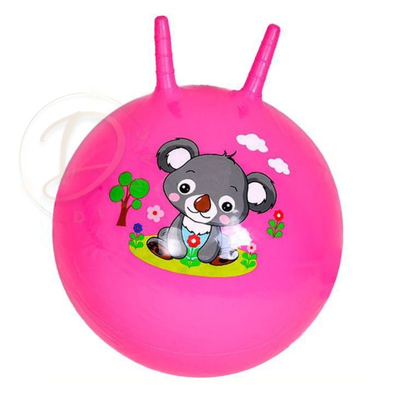 GENERICO - Pelota Saltarina de Goma Para Niños Niñas Fucsia