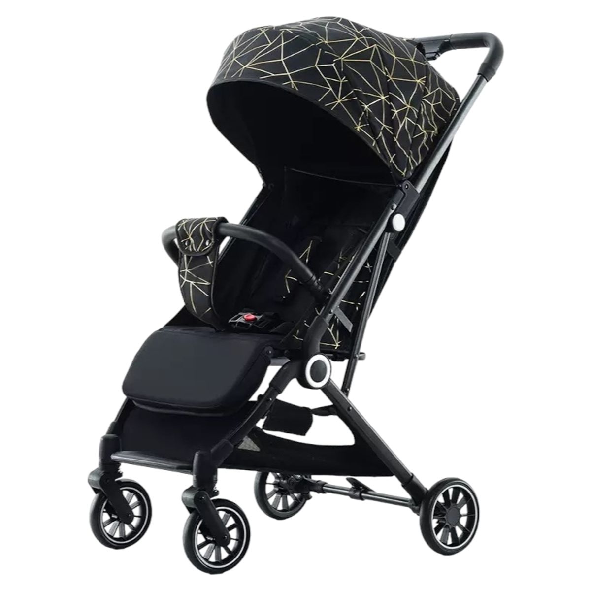 LUBABYCAS - Coche De Paseo Últra Compacto Lubabycas Negro
