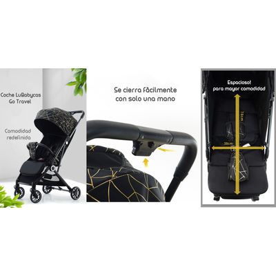 Imagen 2 del producto Coche De Paseo Últra Compacto Negro