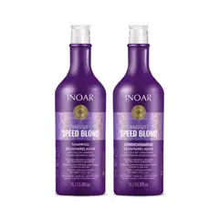 INOAR - Pack Speed Blond Shampoo Acondicionador 1L.