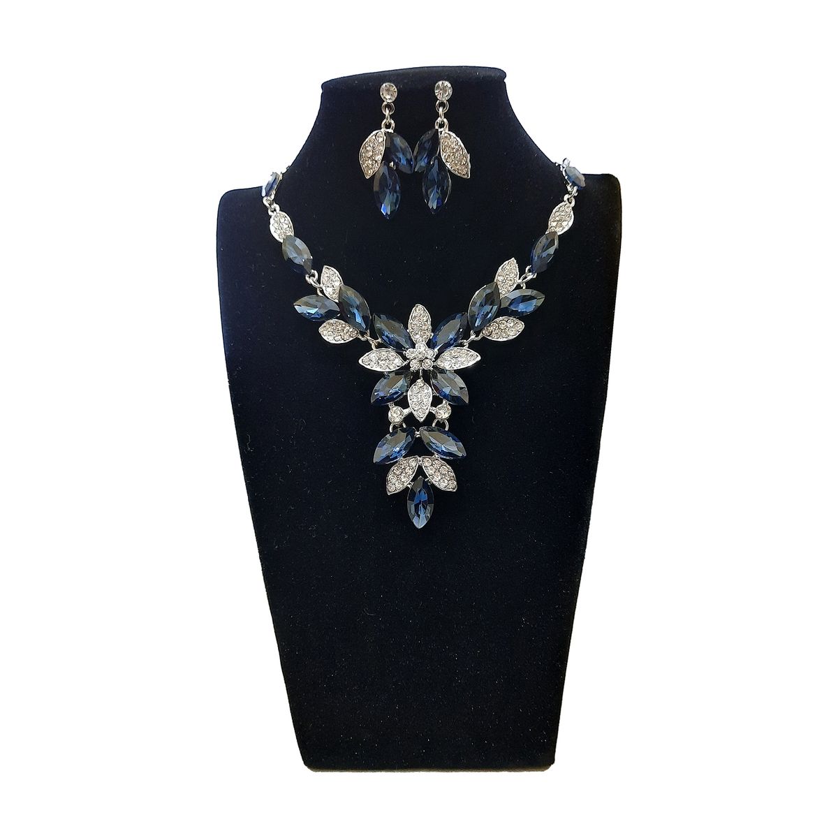 GENERICO - Set De Collar Y Aros Para Fiesta Triz