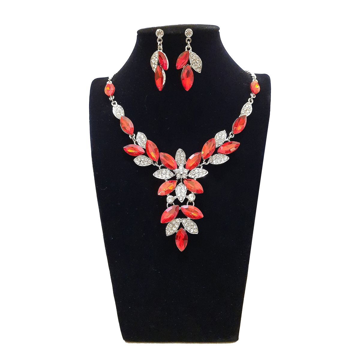 GENERICO - Set De Collar Y Aros Para Fiesta Triz