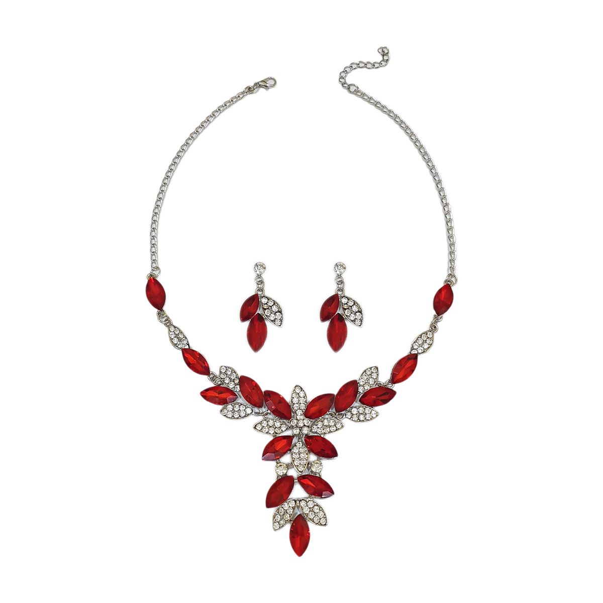GENERICO - Set De Collar Y Aros Para Fiesta Triz