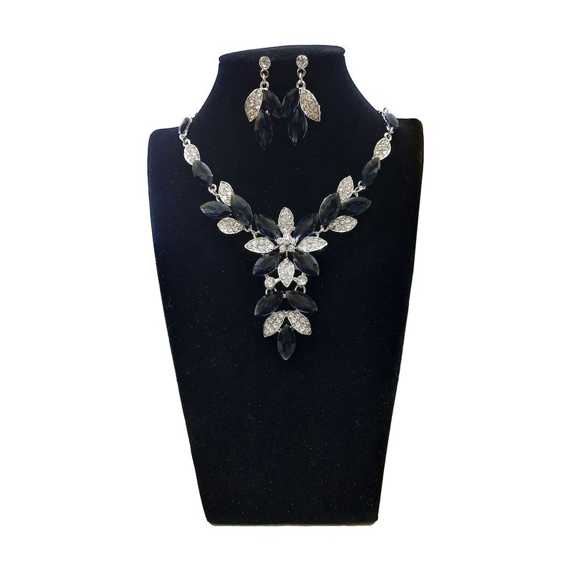 GENERICO - Set De Collar Y Aros Para Fiesta Triz
