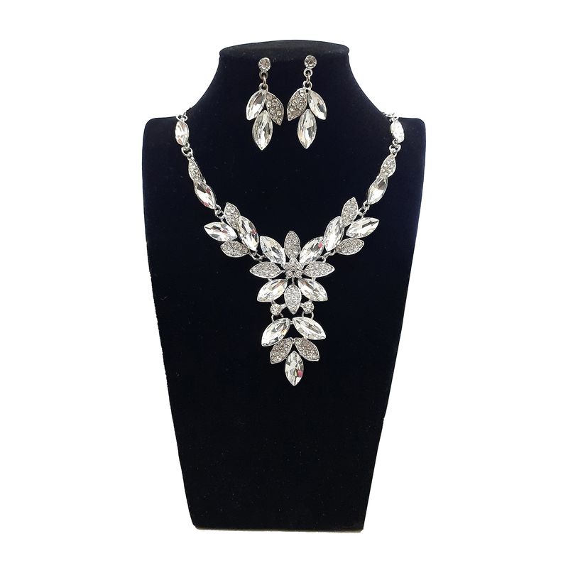 GENERICO - Set De Collar Y Aros Para Fiesta Triz
