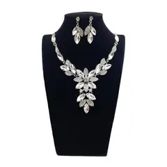 GENERICO - Set De Collar Y Aros Para Fiesta Triz