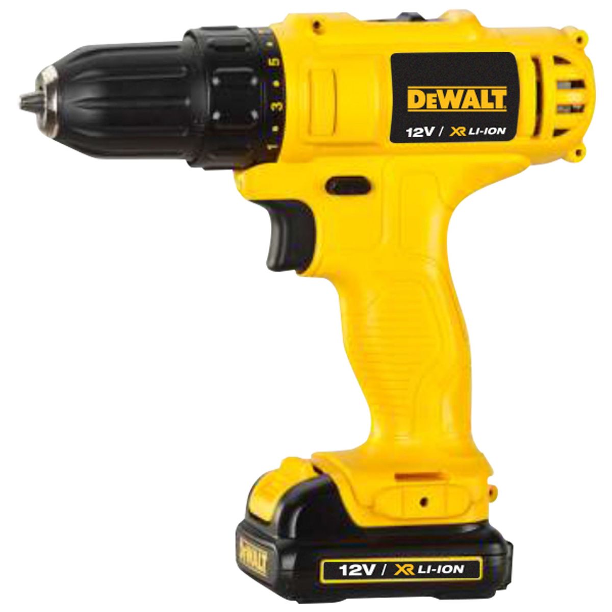 DEWALT - Taladro atornillador 12V + 2 baterías DEWALT DCD700C2-B2