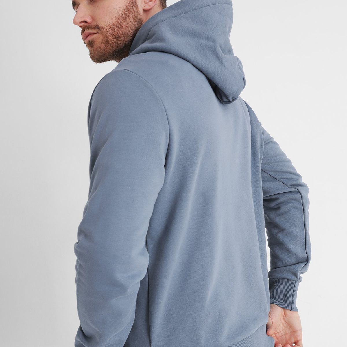 CALVIN KLEIN - Sudadera con capucha y logo Gris Calvin Klein