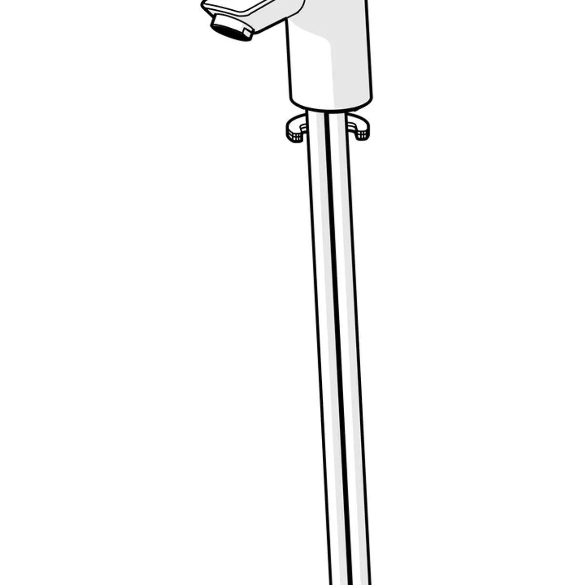 HANSA - Monomando lavamanos - Hansapolo