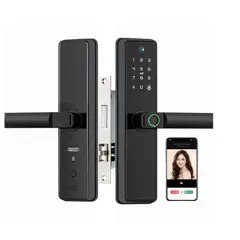 SMART LIFE - Cerradura Wifi Inteligente Con Cámara B2-pro Con Lector De Huella-RFID