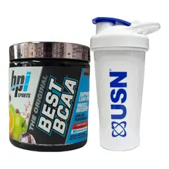 BPI SPORT - PACK BPI BES BCAA 40SV FRUIT PUNCH MAS SHAKER USN 700ML
