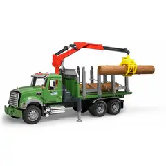 BRUDER - 02824 MACK GRANITE HOLZTRANSPORT