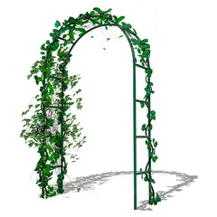 GENERICO - Arco De Jardín Ajustable Decorativo Para Plantas Y Enredaderas