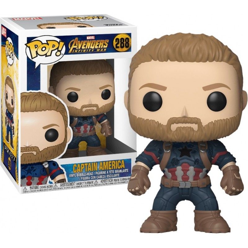 FUNKO - Funko - Pop Marvel - Infinity War - Captain America