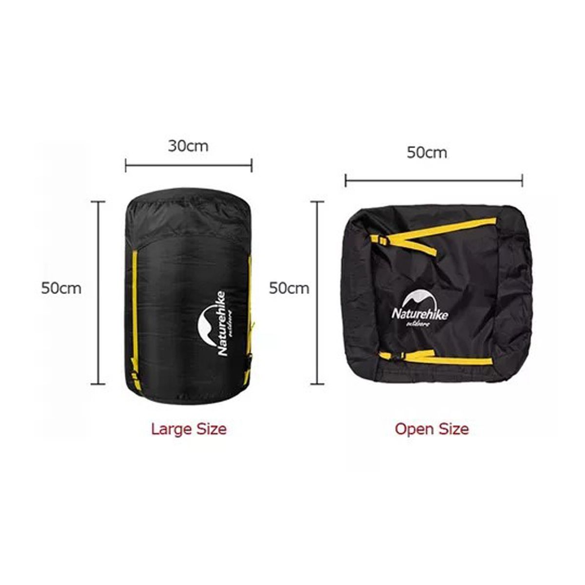 NATURE HIKE - Bolsa De Compresión Y Transporte Saco De Dormir Acampar