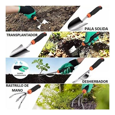 Imagen 2 del producto Set 50 Pcs Jardinería Pro De Todo Tipo - Suculentas - Jardín