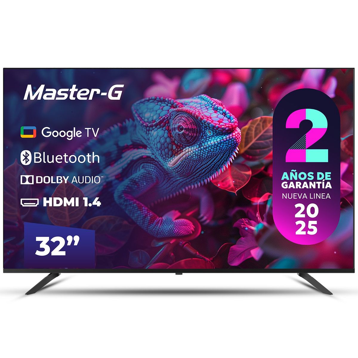 MASTER G - Smart TV LED 32" Google TV HD Bluetooth MGG32HFK