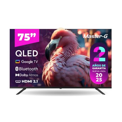 Master G Qled 75"" Google Tv 4K Bluetooth